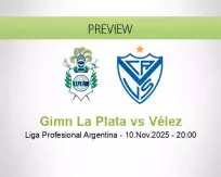 Gimn La Plata vs Vélez