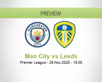 Man City vs Leeds