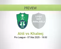 Ahli vs Khaleej