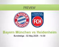 Bayern München vs Heidenheim
