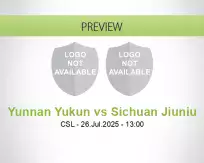 Yunnan Yukun Sichuan Jiuniu betting prediction (26 July 2025)