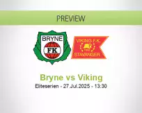 Bryne Viking betting prediction (27 July 2025)