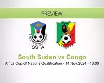 South Sudan Congo betting prediction (14 November 2024)