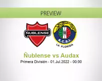 Ñublense Audax betting prediction (01 July 2022)