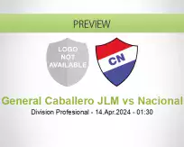 General Caballero JLM Nacional betting prediction (14 April 2024)