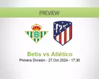 Betis Atlético betting prediction (27 October 2024)