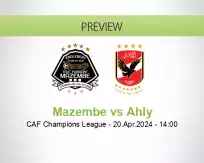 Mazembe Ahly betting prediction (20 April 2024)
