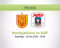 Nordsjælland AGF betting prediction (22 November 2024)