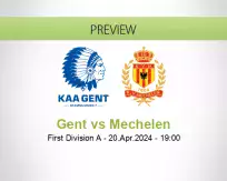 Gent Mechelen betting prediction (20 April 2024)