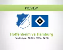 Hoffenheim Hamburg betting prediction (13 December 2025)