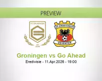 Groningen Go Ahead betting prediction (11 April 2026)