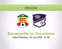 Barranquilla vs Orsomarso