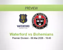 Waterford Bohemians betting prediction (06 March 2026)
