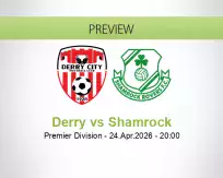 Derry Shamrock betting prediction (25 April 2026)
