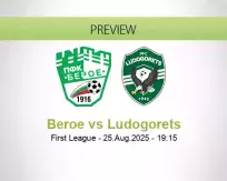 Beroe Ludogorets betting prediction (25 August 2025)