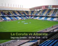 La Coruña Albacete betting prediction (08 February 2026)