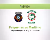 Felgueiras Marítimo betting prediction (16 August 2025)