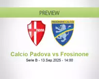 Calcio Padova Frosinone betting prediction (13 September 2025)