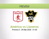 América vs Llaneros