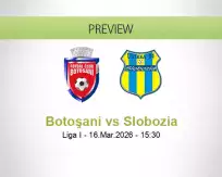 Botoşani vs Slobozia