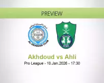 Akhdoud vs Ahli