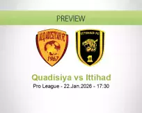 Quadisiya vs Ittihad