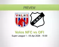 Volos NFC OFI betting prediction (05 April 2026)
