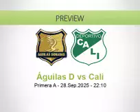 Águilas D Cali betting prediction (28 September 2025)