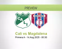 Cali Magdalena betting prediction (14 August 2025)