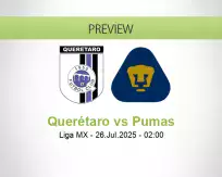 Querétaro Pumas betting prediction (25 July 2025)