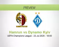 Hamrun Dynamo Kyiv betting prediction (22 July 2025)