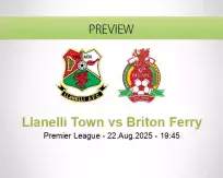 Llanelli Town Briton Ferry betting prediction (22 August 2025)