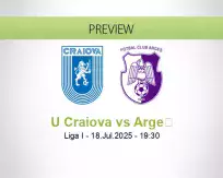 U Craiova Argeș betting prediction (19 July 2025)