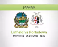 Linfield Portadown betting prediction (06 September 2025)