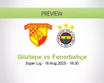 Göztepe Fenerbahçe betting prediction (17 August 2025)
