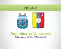 Argentina vs Venezuela