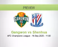 Gangwon Shenhua betting prediction (16 September 2025)