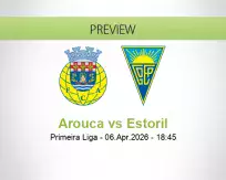 Arouca Estoril betting prediction (06 April 2026)