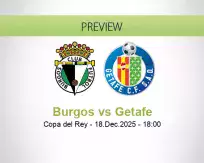 Burgos Getafe betting prediction (18 December 2025)