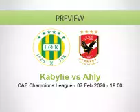 Kabylie Ahly betting prediction (08 February 2026)