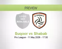 Suqoor vs Shabab