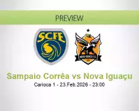 Sampaio Corrêa vs Nova Iguaçu