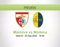 Mantova Modena betting prediction (20 September 2025)