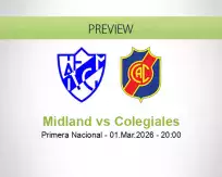 Midland Colegiales betting prediction (01 March 2026)
