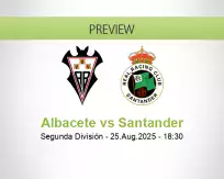 Albacete Santander betting prediction (25 August 2025)