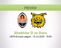 Shakhtar D Ilves betting prediction (10 July 2025)