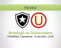 Botafogo Universitario betting prediction (25 April 2024)
