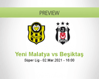 Yeni Malatya Beşiktaş betting prediction (02 March 2021)