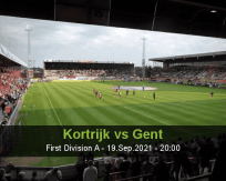 Kortrijk Gent betting prediction (19 September 2021)
