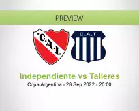 Independiente vs Talleres